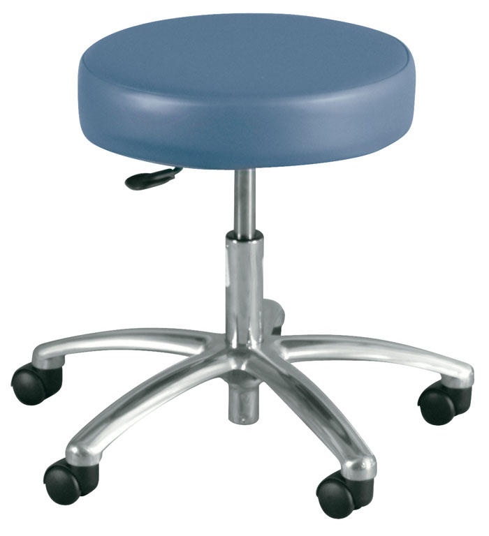 Lab Stool with Back, Pneumatic Lift